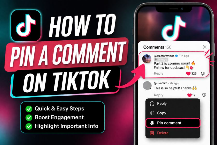 How to Pin a Comment on TikTok