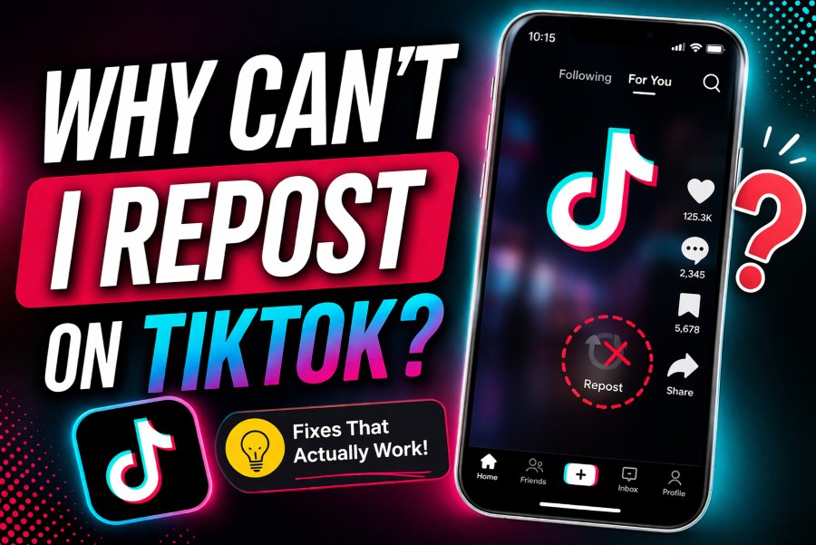 Why Can’t I Repost on TikTok